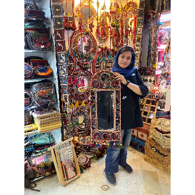 آینه محرابی ۷۰ سانتی هستی